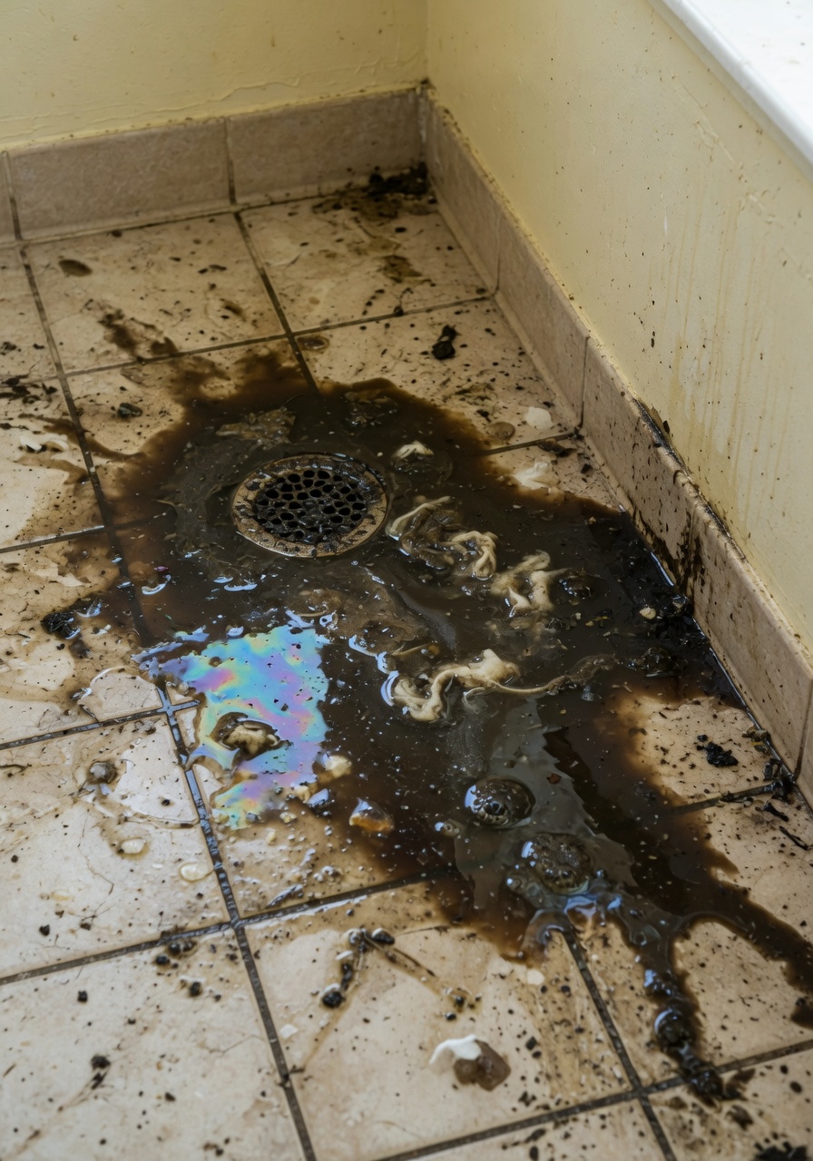 Sewage backup cleanup and sanitization
