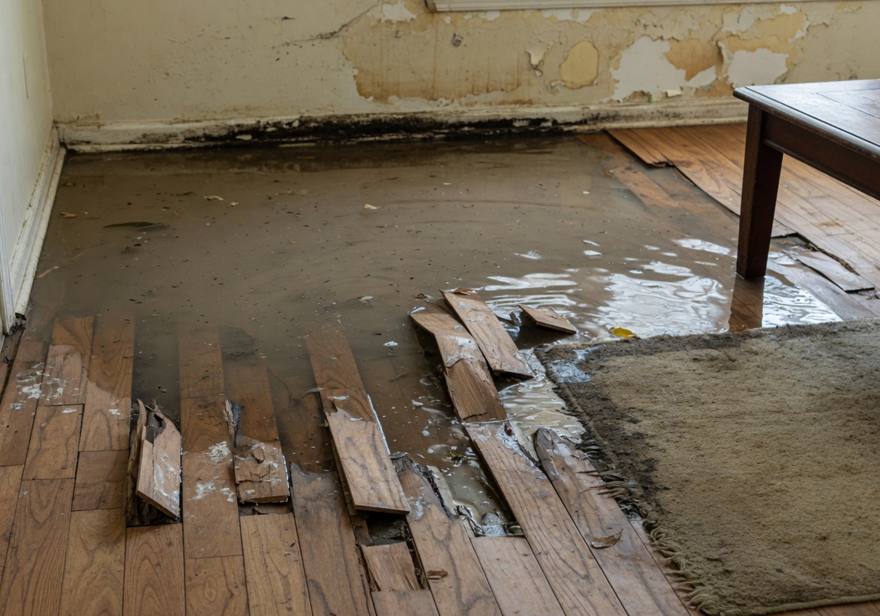 Tear-out and reconstruction for water-damaged properties