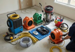 Water Damage Restoration process and cleanup tips