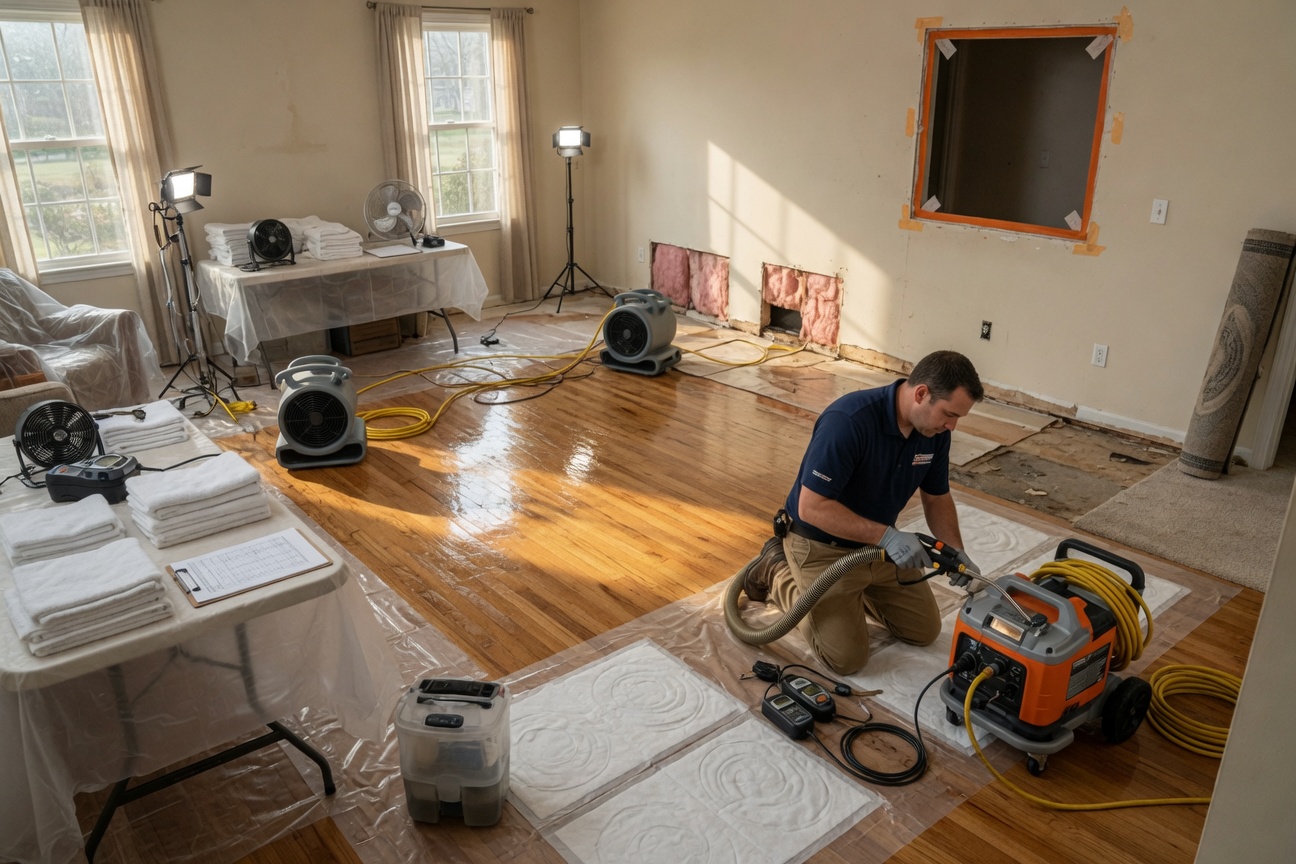Kenner Water Damage Restoration Project Image 1