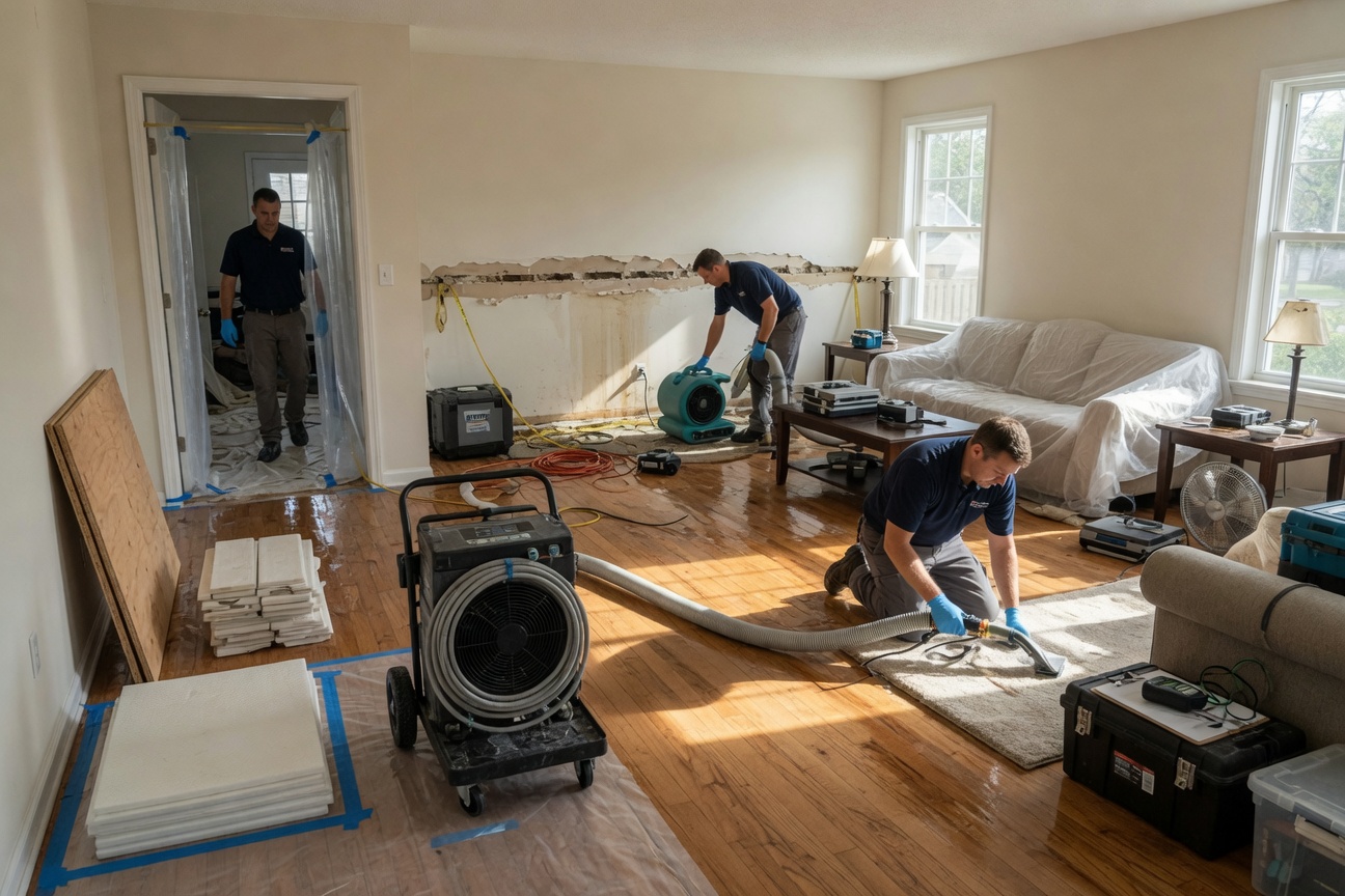 Kenner Water Damage Restoration Project Image 3